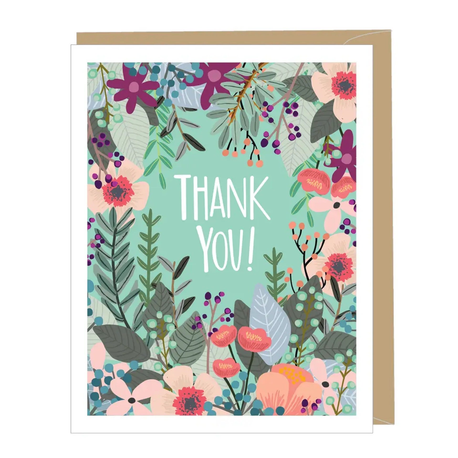 Floral Thank You Card | Moody's Gifts