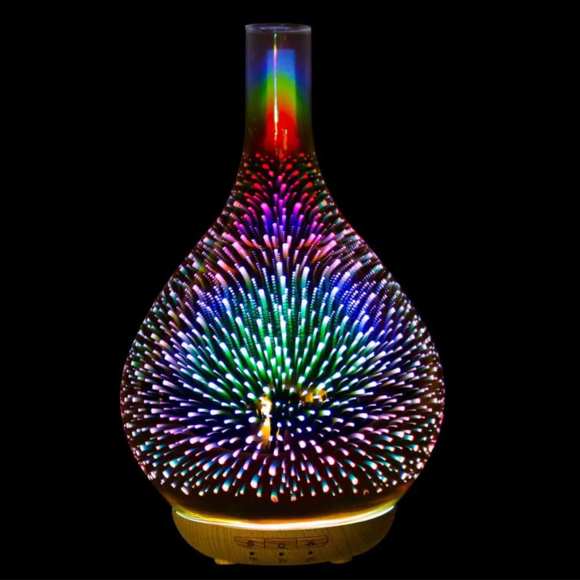 Air diffuser with light sales